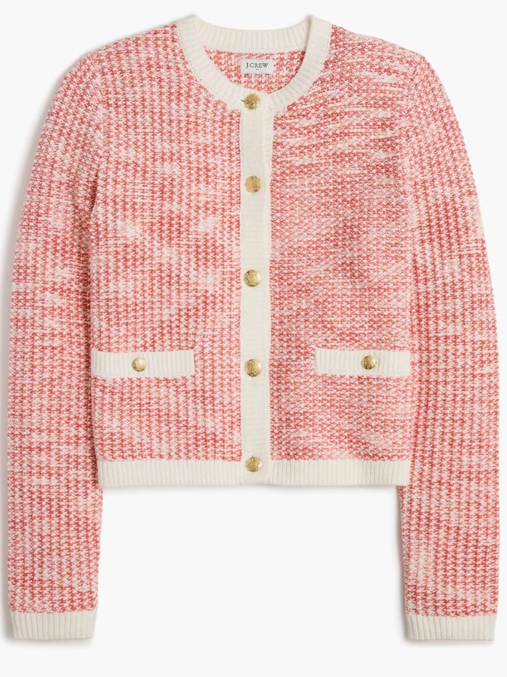J.Crew Factory Popcorn-Stitch Lady Jacket Cardigan Sweater - Size XL - NWT